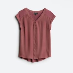 FORTUNE + IVY
Helina Mixed Material Blouse XL